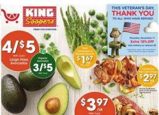 King Soopers Weekly Ad Nov 10 – Nov 16, 2021 (Black Friday Promotion Included)