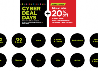 Kohl’s Coupon Sale Until Dec 01, 2021