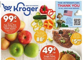 Kroger Weekly Ad Nov 10 – Nov 16, 2021 (Black Friday Promotion Included)
