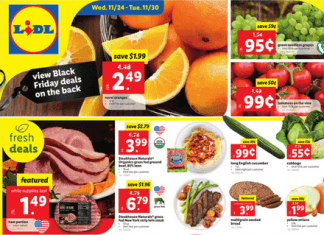 Lidl Weekly Ad Nov 24 – Nov 30, 2021