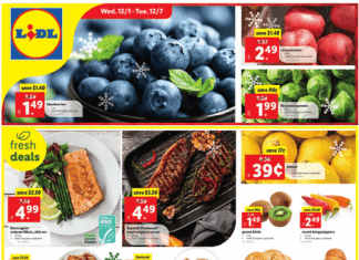 Lidl Weekly Ad Dec 01 – Dec 07, 2021