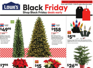 Lowe’s Pre Black Friday Ad Nov 18 – Nov 24, 2021
