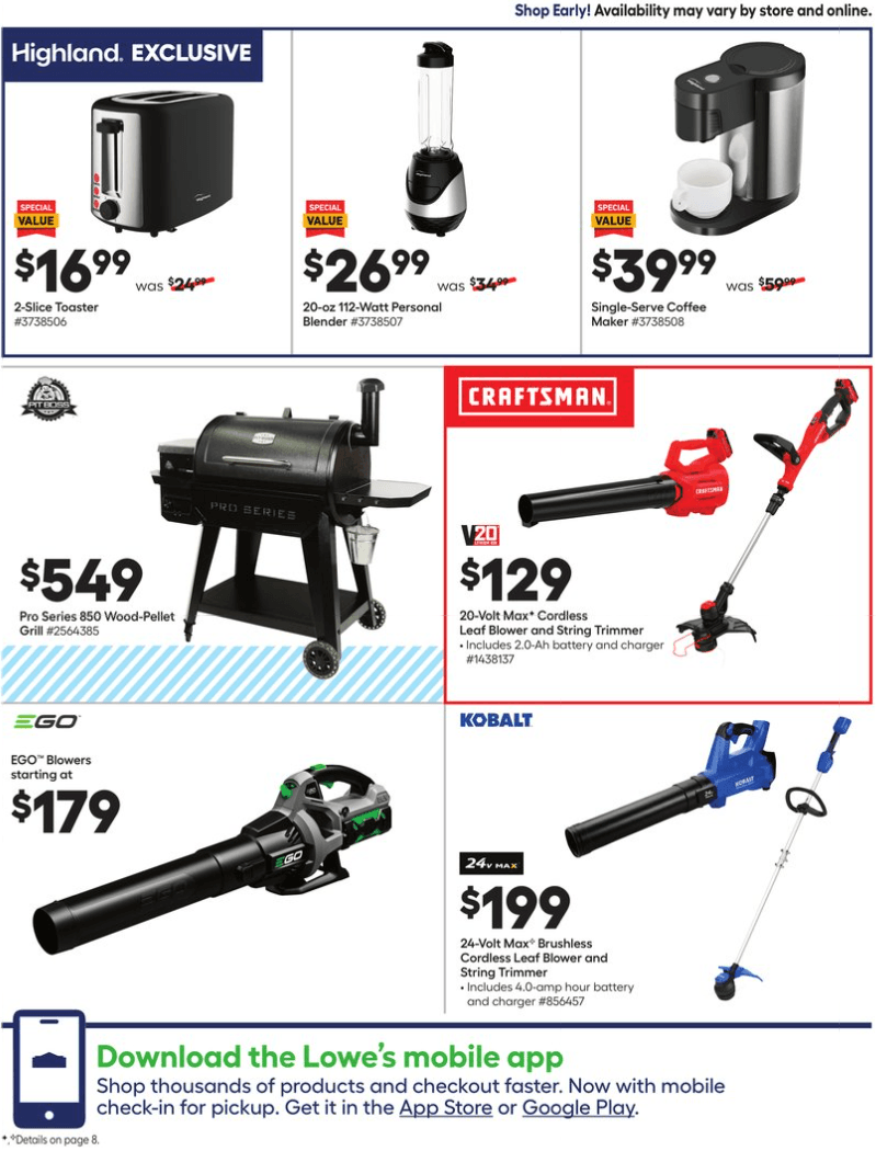 Lowe's Weekly Ad Nov 11 Nov 17, 2021 (Christmas Promotion Included)