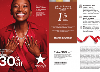 Macy’s December Jewelry and Watch Sale Nov 30 – Dec 08, 2021