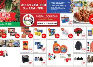 Marc’s Weekly Ad Dec 01 – Dec 07, 2021
