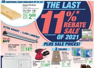 Menards Weekly Ad Nov 11 – Nov 24, 2021