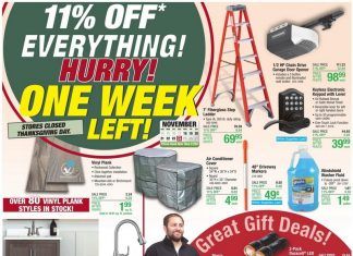 Menards Weekly Ad Nov 17 – Nov 24, 2021 (Christmas & Thanks-for-Giving Promotion Included)