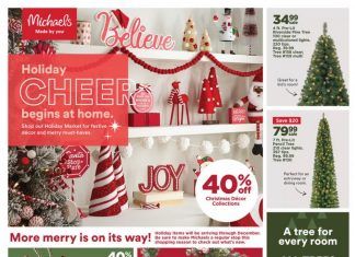 Michaels Weekly Ad Nov 14 – Nov 20, 2021 (Christmas Promotion Included)
