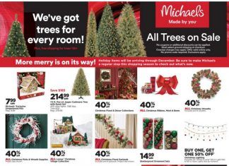 Michaels Weekly Ad Nov 21 – Nov 23, 2021