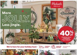 Michaels Weekly Ad Nov 28 – Dec 04, 2021 (Christmas Promotion Included)