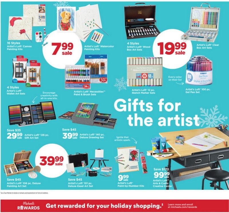 Michaels Weekly Ad Nov 28 Dec 04, 2021 (Christmas Promotion Included)