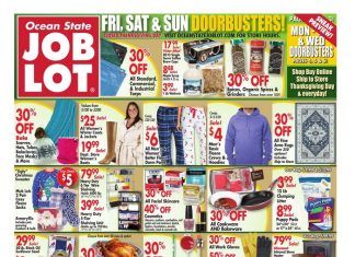 Ocean State Job Lot Weekly Ad Nov 25 – Dec 01, 2021