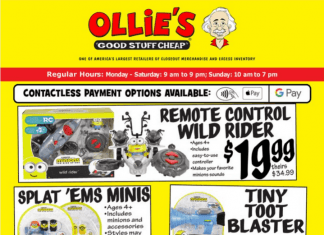 Ollie’s Weekly Ad Nov 18 – Nov 23, 2021