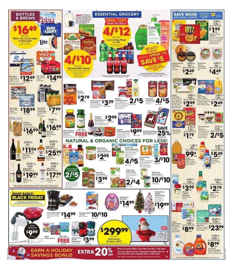 Pick 'n Save Weekly Ad Nov 17 Nov 25, 2021 (Black Friday Promotion