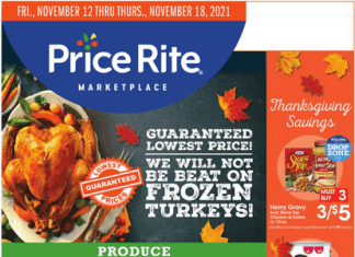 Price Rite Weekly Ad Nov 12 – Nov 18, 2021