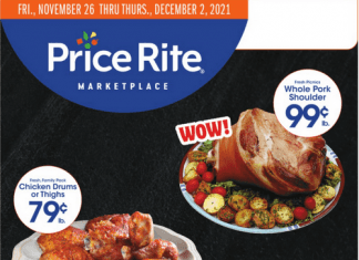 Price Rite Weekly Ad Nov 26 – Dec 02, 2021