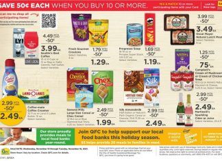 QFC Weekly Ad Nov 10 – Nov 16, 2021 (Black Friday Promotion Included)
