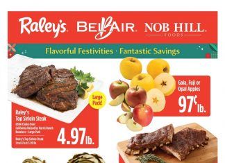 Raley’s Supermarkets Weekly Ad Nov 10 – Nov 16, 2021