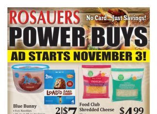 Rosauers Monthly Ad Nov 03 – Nov 30, 2021