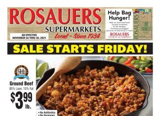 Rosauers Weekly Ad Nov 26 – Nov 30, 2021