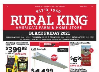 Rural King Black Friday Ad Nov 24 – Nov 27, 2021