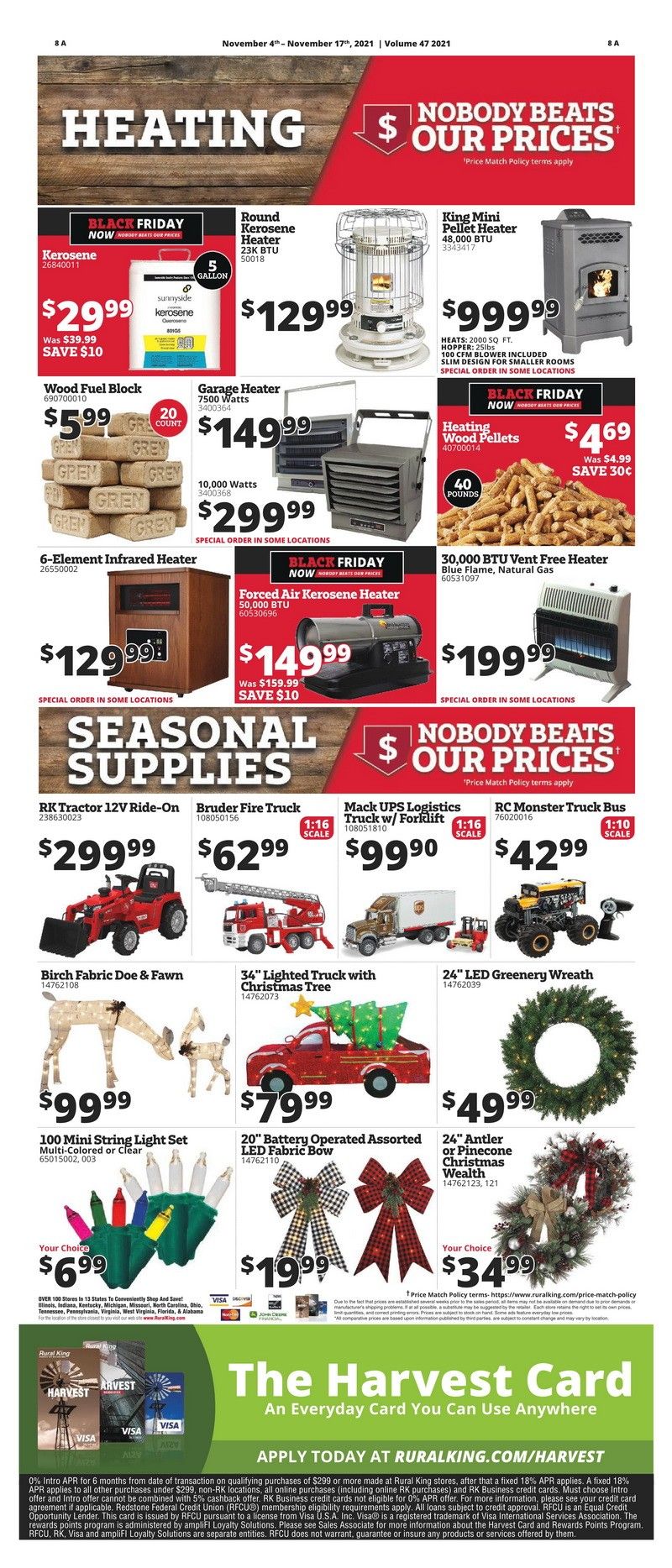 Rural King Weekly Ad Nov 04 Nov 17, 2021 (Black Friday Sale Included)
