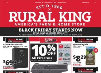 Rural King Weekly Ad Nov 18 – Nov 27, 2021 (Black Friday Sale Included)