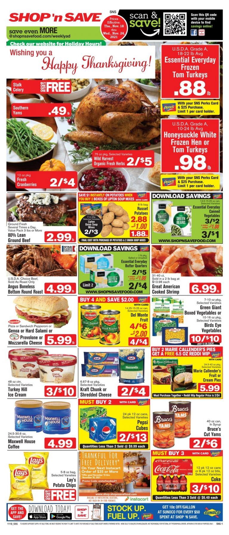SHOP 'n SAVE Weekly Ad Nov 18 Nov 24, 2021
