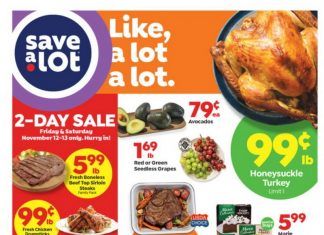 Save A Lot Weekly Ad Nov 10 – Nov 16, 2021