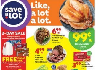 Save a Lot Weekly Ad Nov 17 – Nov 25, 2021
