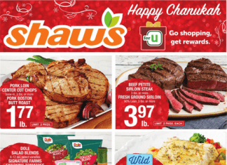 Shaw’s Weekly Ad Nov 26 – Dec 02, 2021