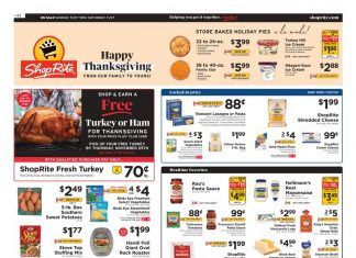 ShopRite Weekly Ad Nov 21 – Nov 27, 2021 (Thanks-for-Giving Promotion Included)