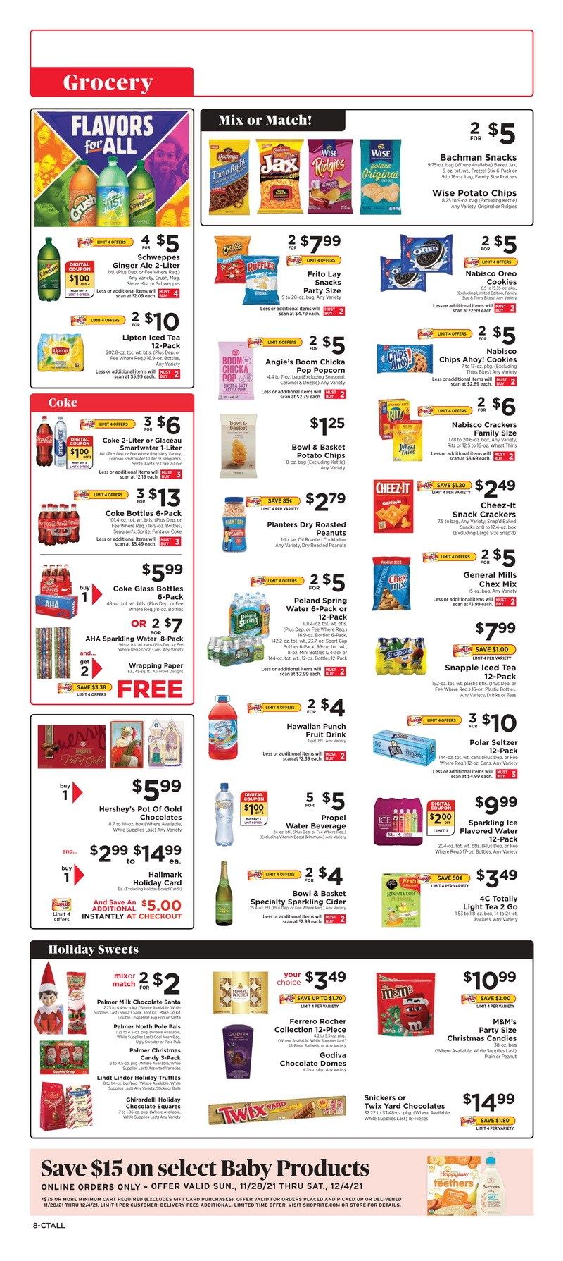 ShopRite Weekly Ad Nov 28 – Dec 04, 2021