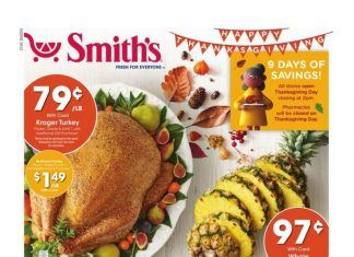 Smith’s Food and Drug Weekly Ad Nov 17 – Nov 25, 2021 (Black Friday Promotion Included)