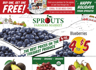 Sprouts Weekly Ad Dec 01 – Dec 07, 2021