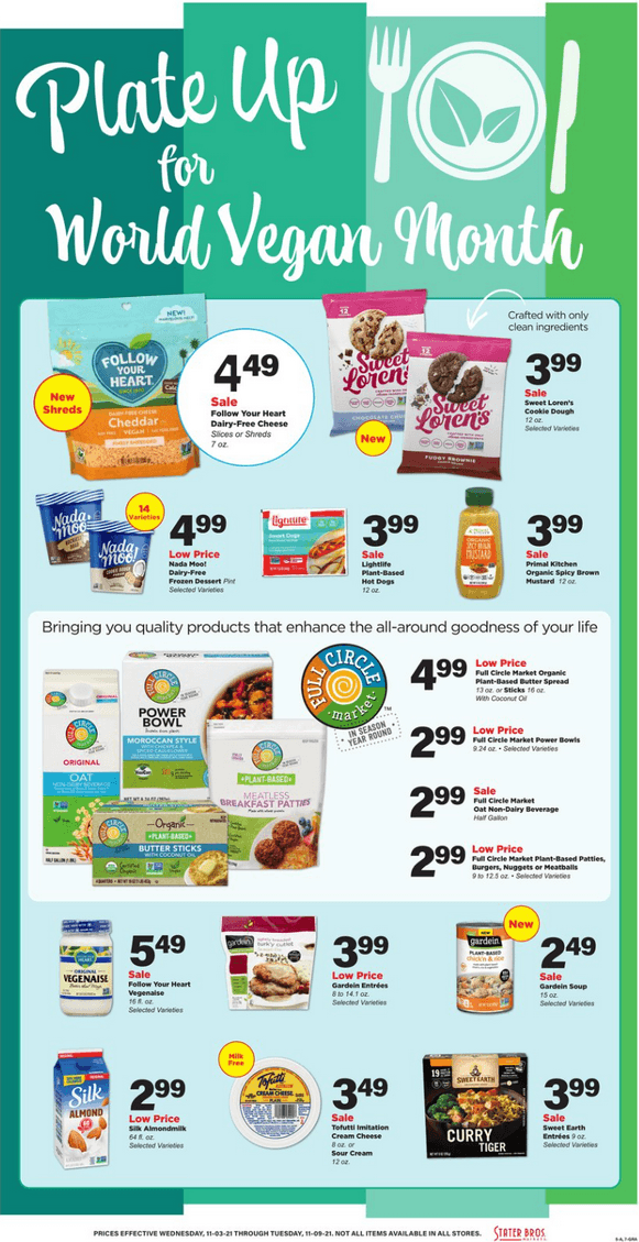Stater Bros Weekly Ad Nov 03 Nov 09, 2021