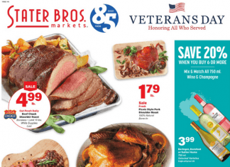 Stater Bros Weekly Ad Nov 10 – Nov 16, 2021