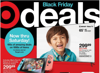 Target Black Friday Sale Nov 21 – Nov 27, 2021