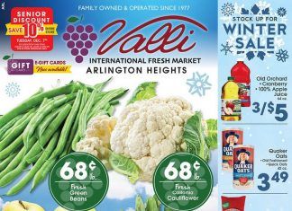 Valli Produce Weekly Ad Dec 01 – Dec 07, 2021
