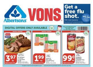 Vons Weekly Ad Nov 03 – Nov 09, 2021 (Thanks-for-Giving Promotion Included)