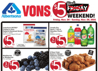 Vons Weekly Ad Nov 26 – Nov 30, 2021