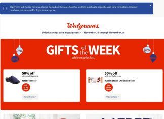 Walgreens Weekly Ad Nov 21 – Nov 28, 2021