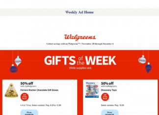 Walgreens Weekly Ad Nov 28 – Dec 04, 2021