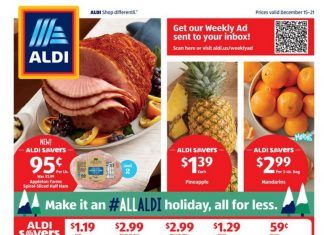 ALDI Weekly Ad Dec 15 – Dec 21, 2021