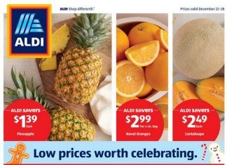 ALDI Weekly Ad Dec 22 – Dec 28, 2021