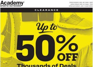 Academy Sports + Outdoors Weekly Ad Dec 26, 2021 – Jan 02, 2022