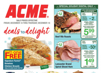 ACME Weekly Ad Dec 10 – Dec 16, 2021