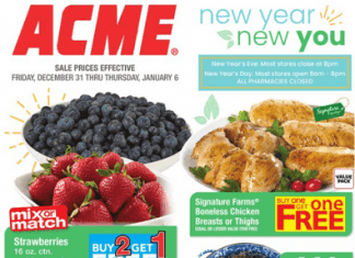 ACME Weekly Ad Dec 31, 2021 – Jan 06, 2022