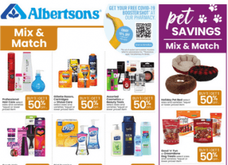 Albertsons Weekly Ad Dec 08 – Dec 14, 2021