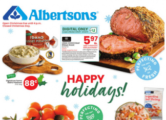 Albertsons Weekly Ad Dec 15 – Dec 24, 2021 (Christmas Promotion Included)